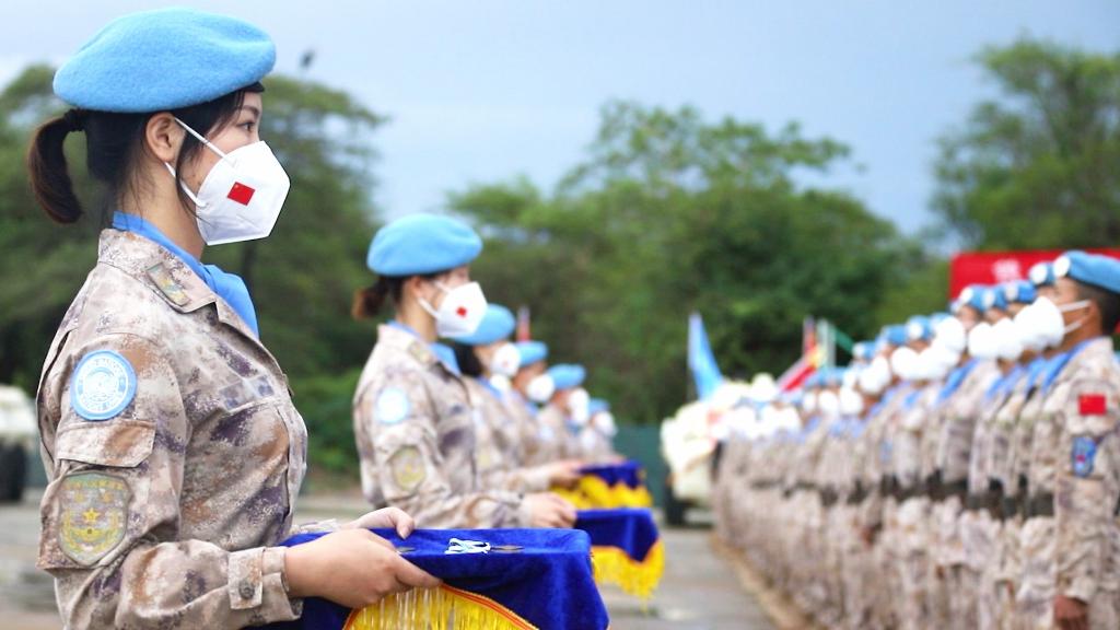 中國第八批赴南蘇丹（朱巴）維和步兵營獲聯(lián)合國“和平榮譽(yù)勛章”