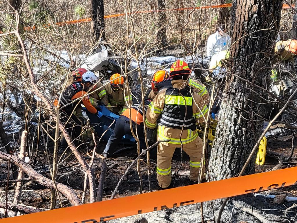 韓國(guó)一架直升機(jī)墜毀致5人死亡