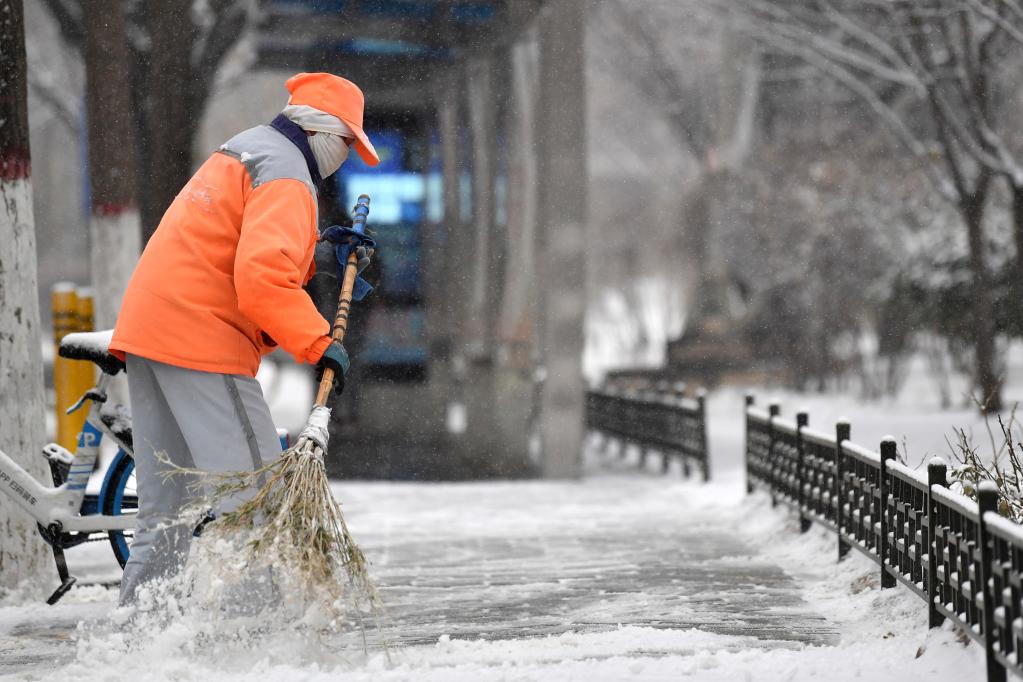 甘肅多地迎來首場(chǎng)春雪