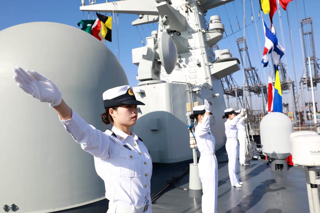 中國海軍南寧艦赴巴基斯坦參加“和平-23”多國海軍聯合演習