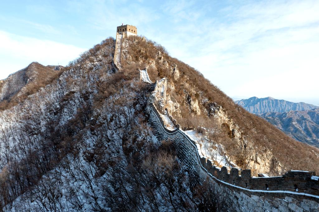 美麗中國(guó)丨雪后箭扣換銀裝