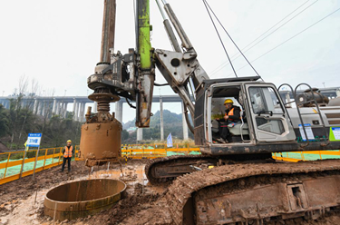 西渝高鐵四川段進入全面主體工程施工