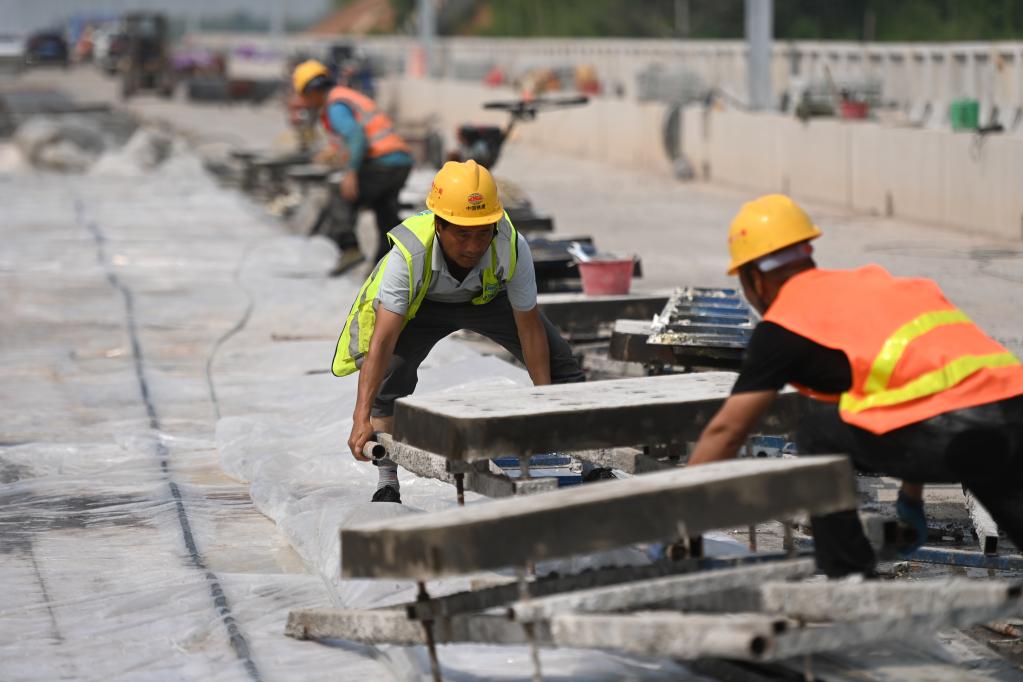 浙江：杭衢鐵路建設持續(xù)推進