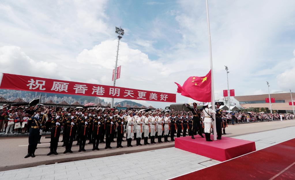 解放軍駐香港部隊舉辦“七一”軍營開放活動