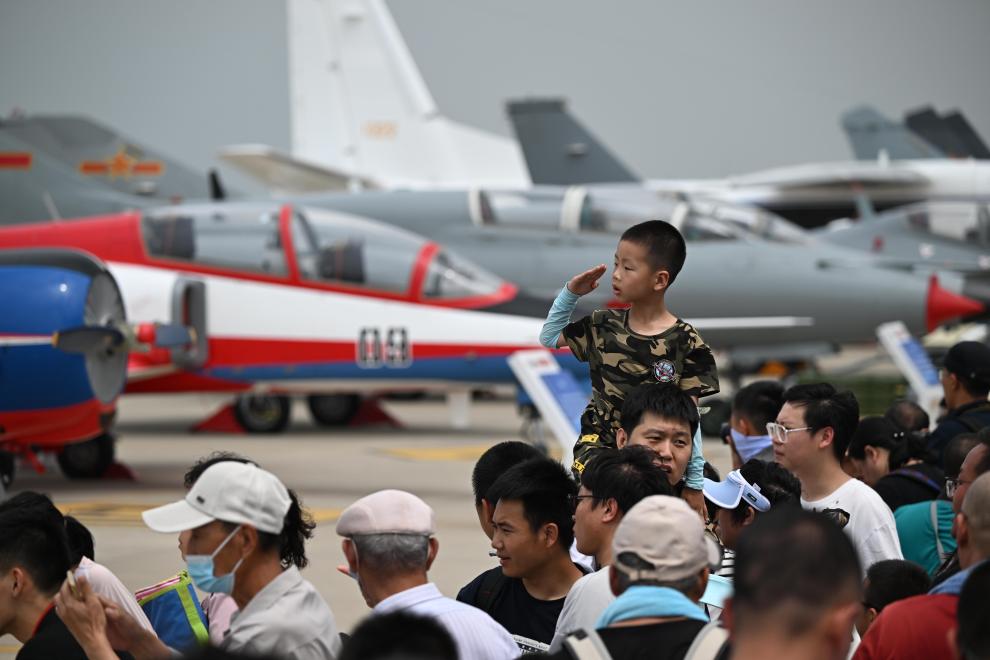 空軍航空開放活動·長春航空展迎來首個公眾日