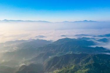 美麗中國(guó)丨云海盛景大別山