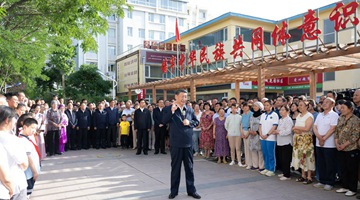 學(xué)習(xí)進(jìn)行時丨總書記寧夏考察這一幕，讓人想到這個經(jīng)典比喻